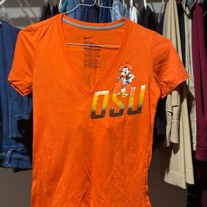 Nike Orange Slim Fit T-Shirt